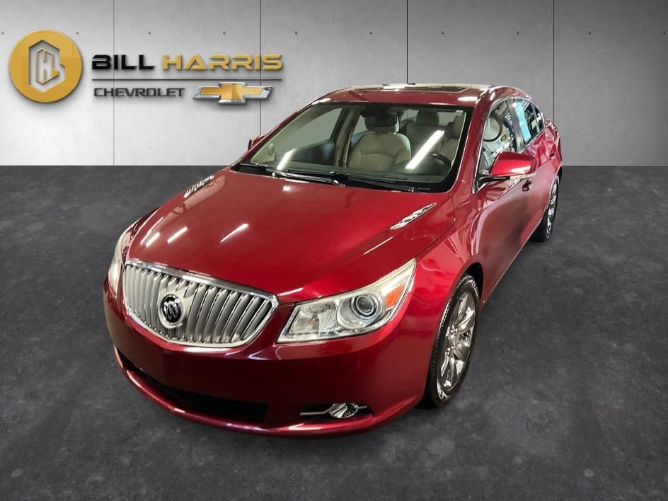 Red Jewel Tintcoat 2010 Buick LaCrosse Sedan All-Wheel Drive 6-Speed Automatic Overdrive