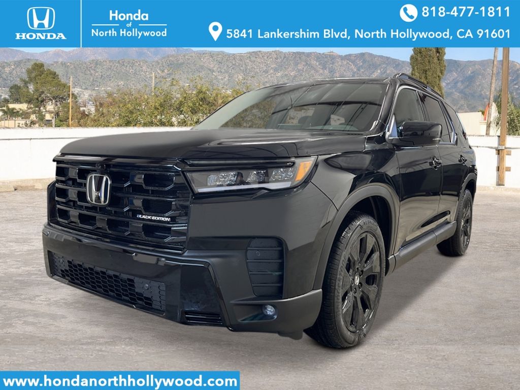 Crystal Black Pearl 2026 Honda Pilot SUV / Crossover All-Wheel Drive Automatic