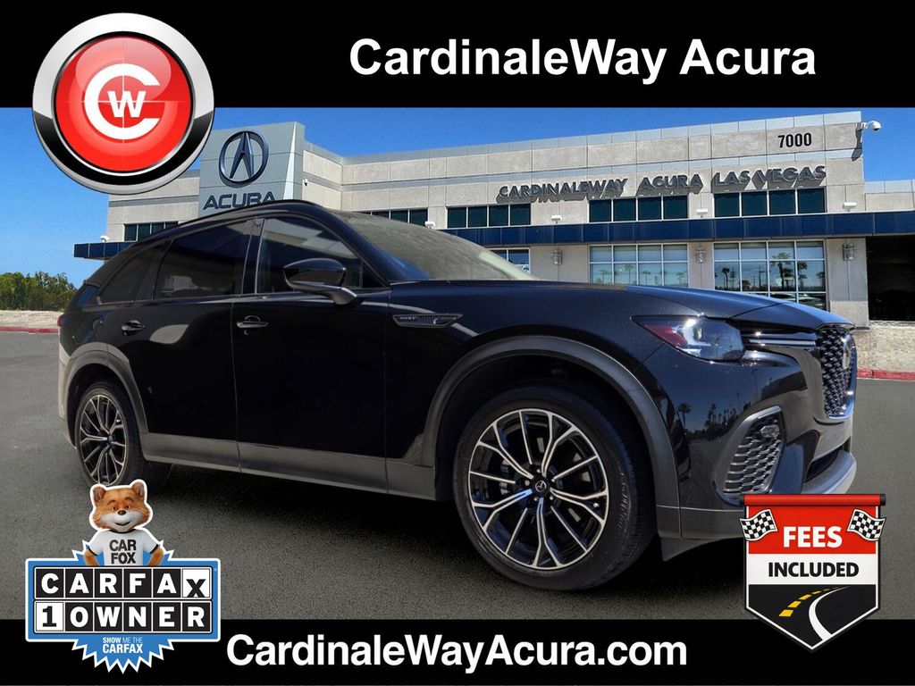 Jet Black 2025 Mazda CX-70 SUV / Crossover All-Wheel Drive 8-Speed Automatic