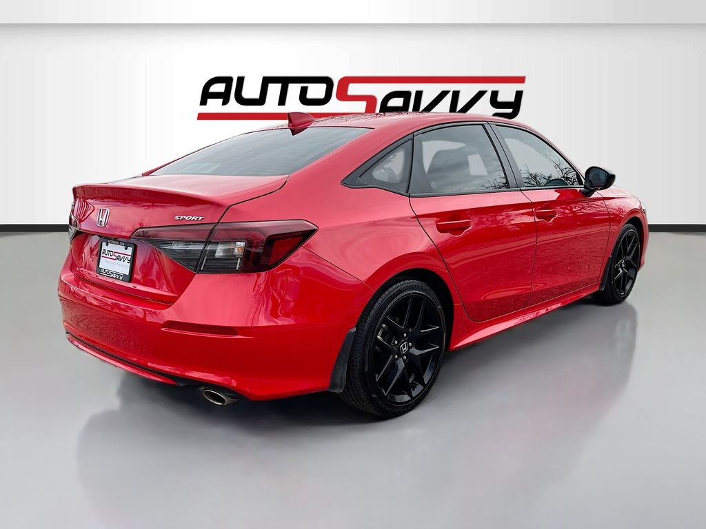 Used 2025 Red Honda Sport image 7