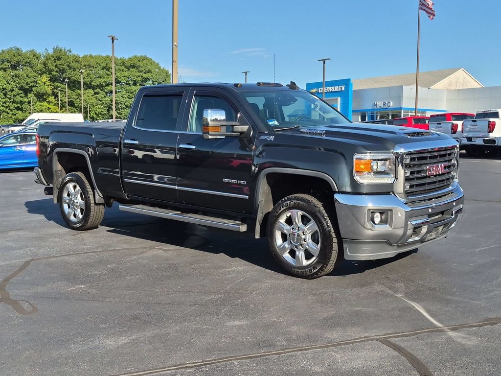 Dark Slate Metallic 2019 GMC Sierra 2500HD Pickup Truck Four-Wheel Drive 6-Speed Automatic