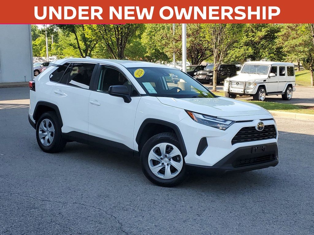 Ice 2024 Toyota RAV4 LE AWD SUV / Crossover All-Wheel Drive 8-Speed Automatic