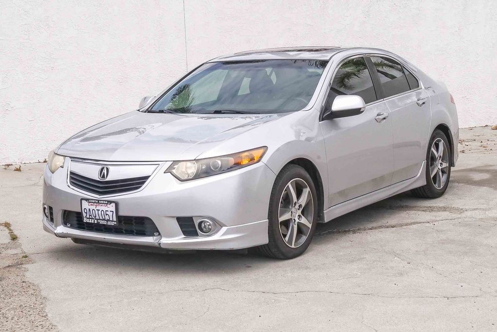 Forged Silver Metallic 2013 Acura TSX Special Edition Sedan FWD Sedan Front-Wheel Drive 5-Speed Automatic