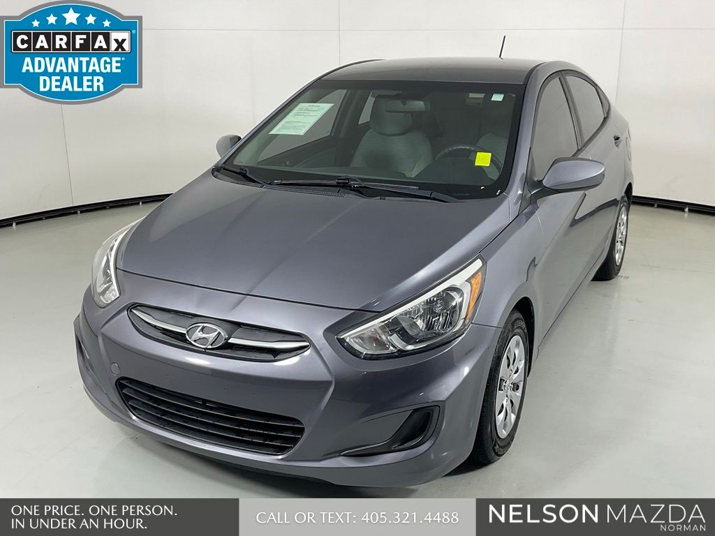 Gray Metallic 2017 Hyundai Accent SE Sedan FWD Sedan Front-Wheel Drive 6-Speed Automatic
