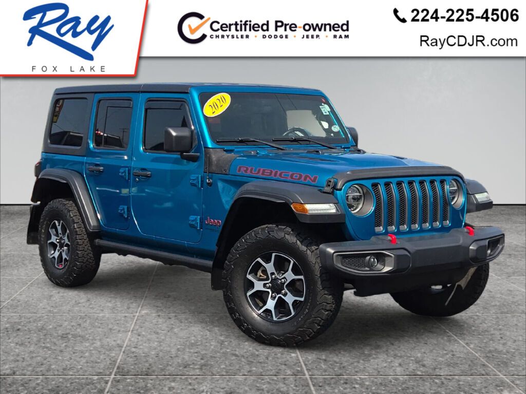 Bikini Pearlcoat 2020 Jeep Wrangler SUV / Crossover Four-Wheel Drive 8-Speed Automatic