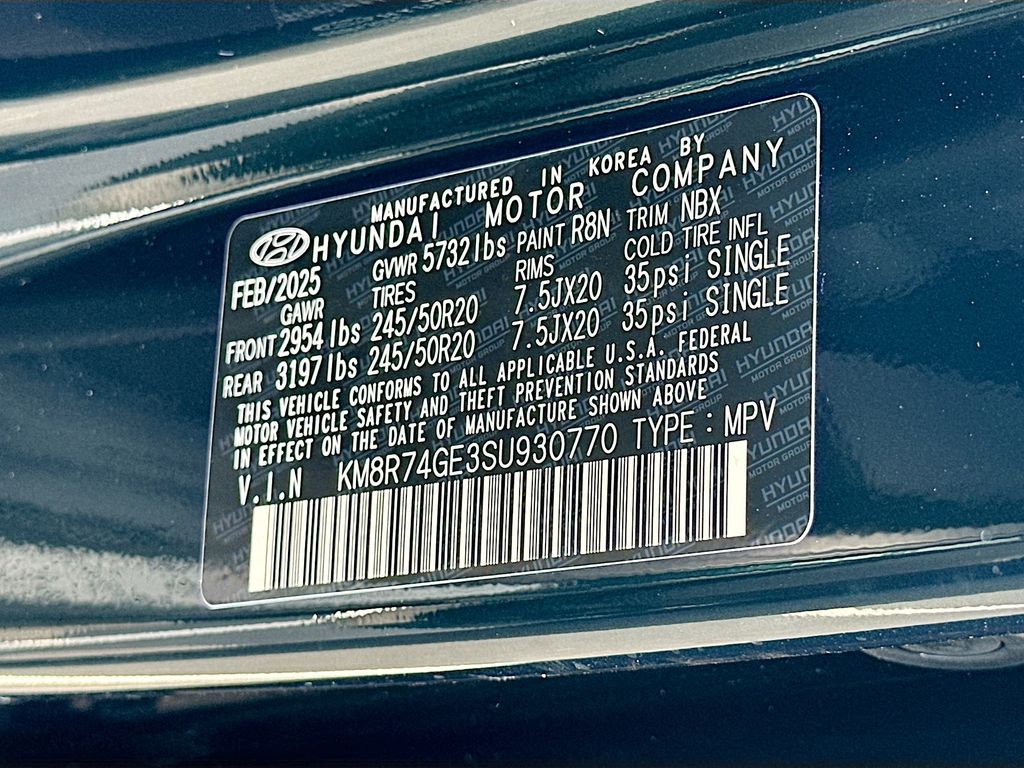 2025 Hyundai Palisade Calligraphy 24