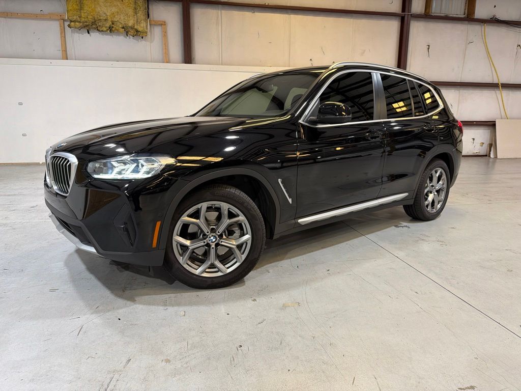 Jet Black 2024 BMW X3 SUV / Crossover All-Wheel Drive 8-Speed Automatic
