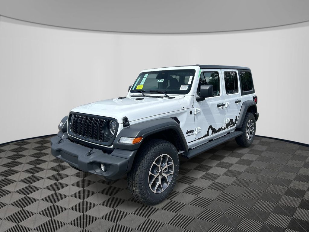 Bright White Clearcoat 2026 Jeep Wrangler SUV / Crossover Four-Wheel Drive 8-Speed Automatic
