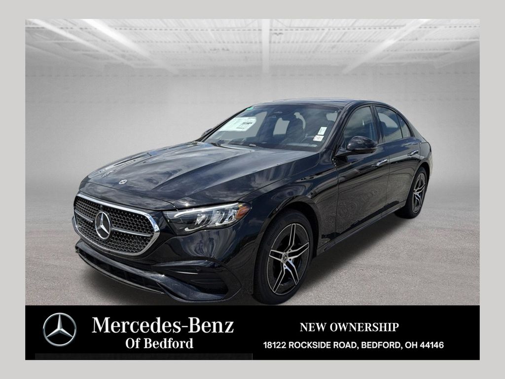 Black (Obsidian) 2026 Mercedes-Benz E-Class Sedan All-Wheel Drive 9-Speed Automatic