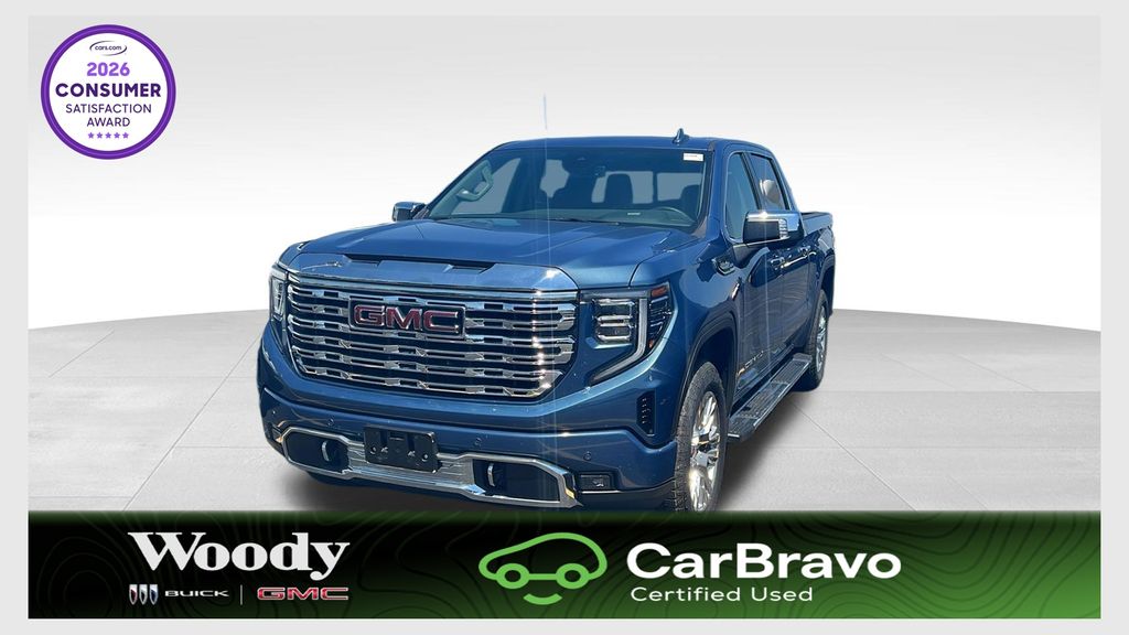Downpour Metallic 2025 GMC Sierra 1500 Pickup Truck Four-Wheel Drive Automatic