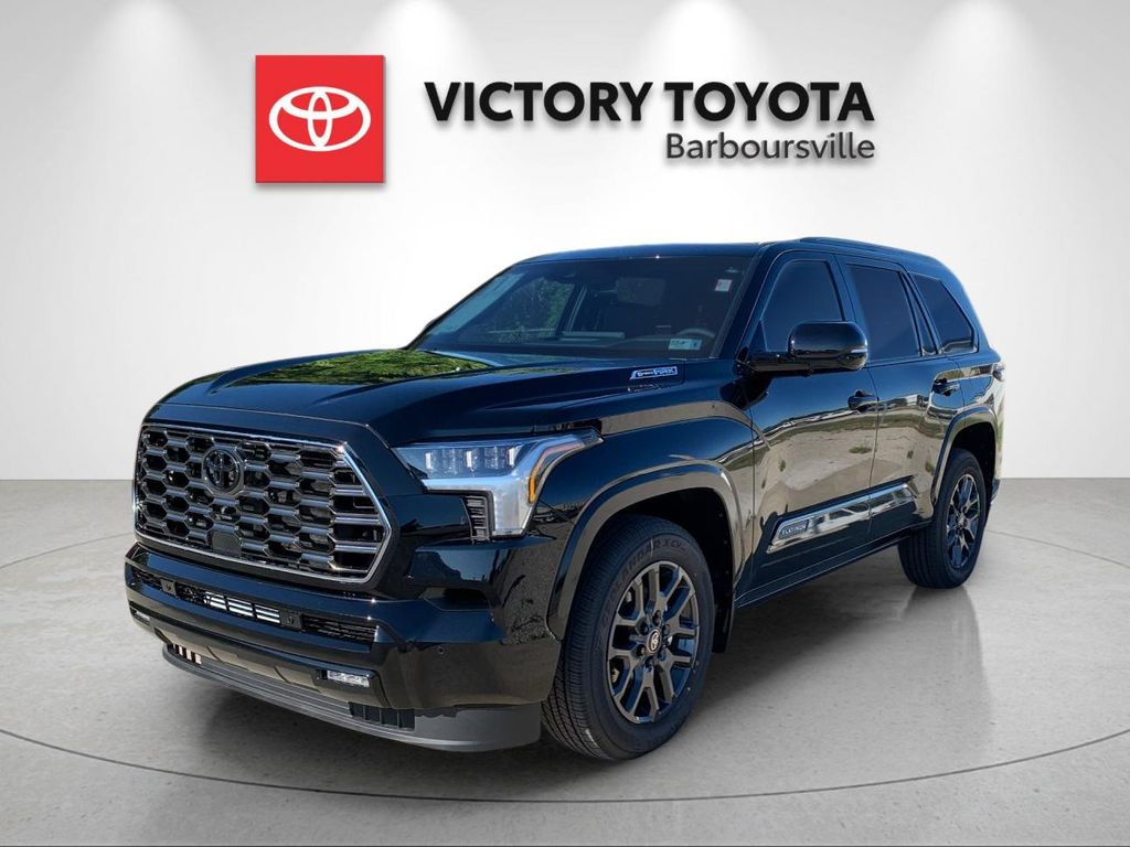 Black 2026 Toyota Sequoia Platinum 4WD SUV / Crossover Four-Wheel Drive Automatic