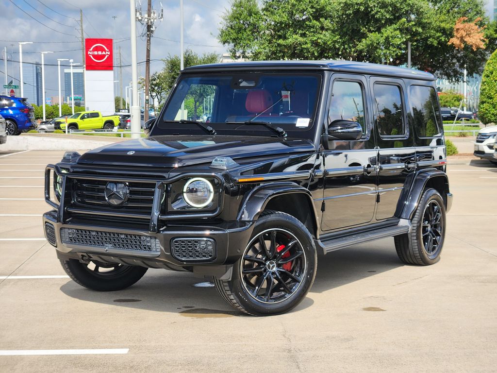 Black 2025 Mercedes-Benz G-Class SUV / Crossover All-Wheel Drive 9-Speed Automatic