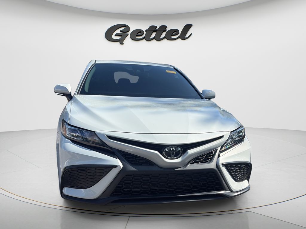 Certified Used 2024 White Toyota SE image 2