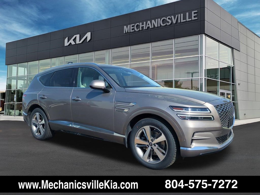 Gold Coast Silver 2021 Genesis GV80 2.5T Advanced AWD SUV / Crossover Automatic