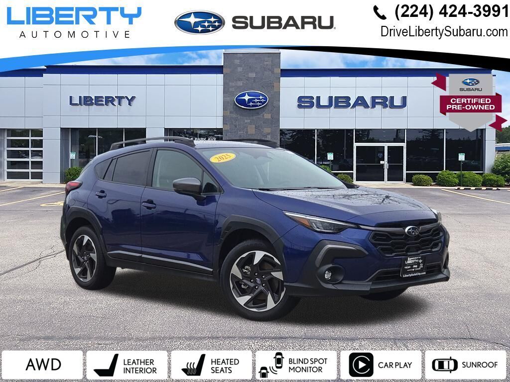 Sapphire Blue Pearl 2025 Subaru Crosstrek Limited AWD SUV / Crossover All-Wheel Drive Continuously Variable Transmission