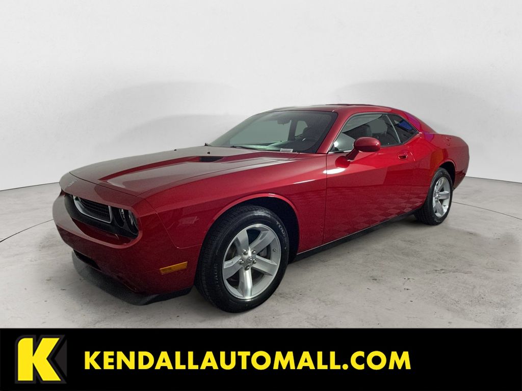 Inferno Red Crystal Pearl 2009 Dodge Challenger SE RWD Coupe Rear-Wheel Drive 4-Speed Automatic