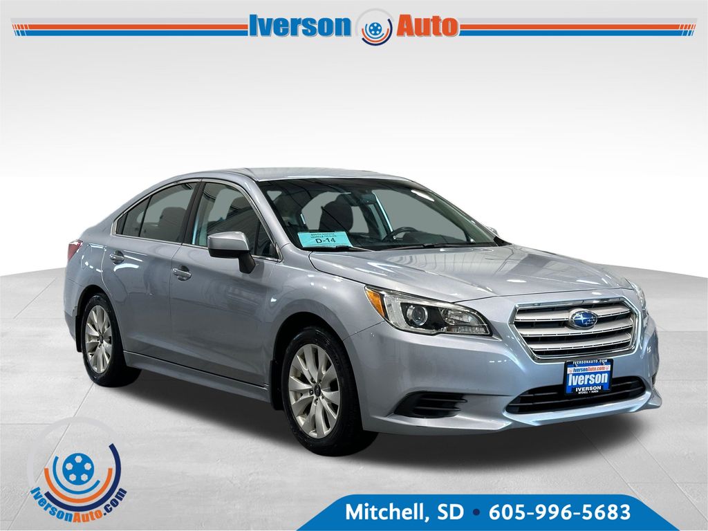 Ice Silver Metallic 2015 Subaru Legacy 2.5i Premium AWD Sedan All-Wheel Drive Continuously Variable Transmission