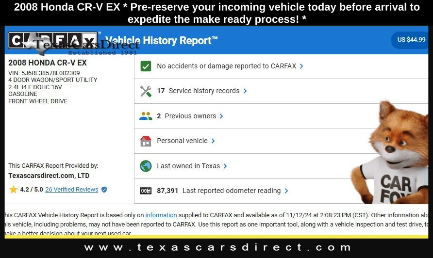 2008 Honda CR-V EX 7