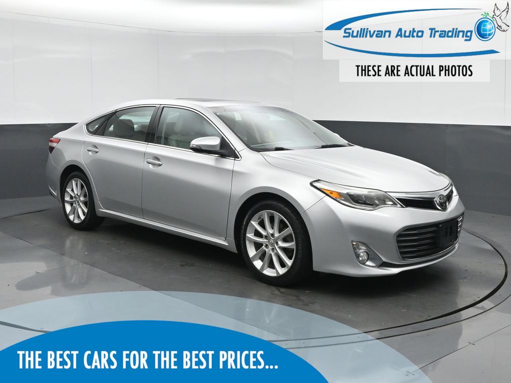 Classic Silver Metallic 2013 Toyota Avalon Sedan Front-Wheel Drive 6-Speed Automatic