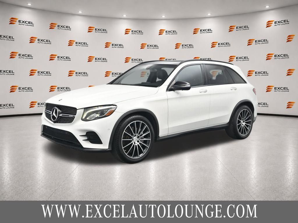 White 2018 Mercedes-Benz GLC SUV / Crossover All-Wheel Drive 9-Speed Automatic