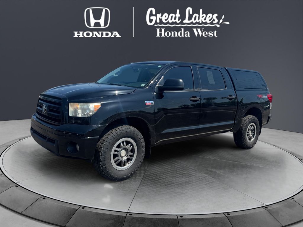Black 2013 Toyota Tundra Pickup Truck Four-Wheel Drive 6-Speed Automatic Overdrive