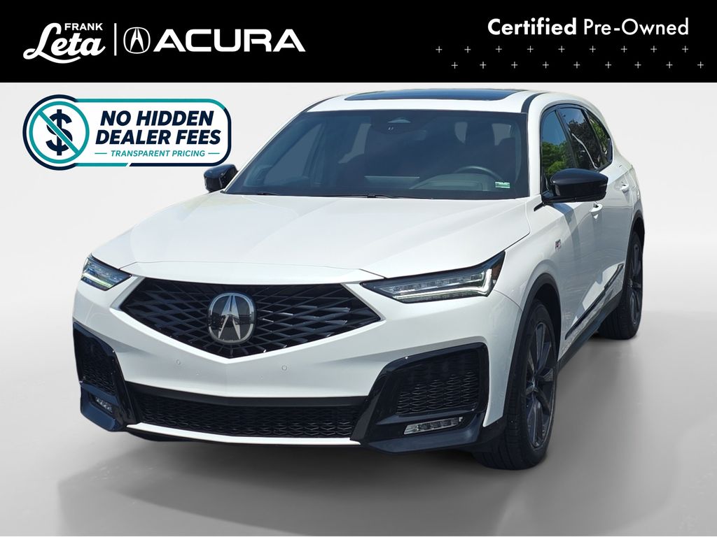 Platinum White Pearl 2026 Acura MDX SUV / Crossover All-Wheel Drive Automatic