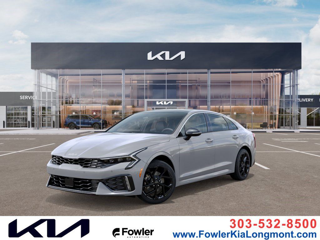 Wolf Gray 2026 Kia K5 GT-Line FWD Sedan Front-Wheel Drive 8-Speed Automatic