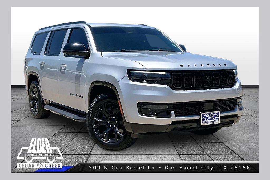 Silver 2023 Jeep Wagoneer SUV / Crossover 4X2 8-Speed Automatic