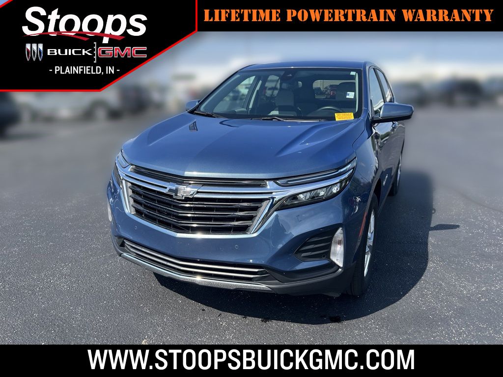 Lakeshore Blue Metallic 2024 Chevrolet Equinox SUV / Crossover Front-Wheel Drive 6-Speed Automatic Overdrive