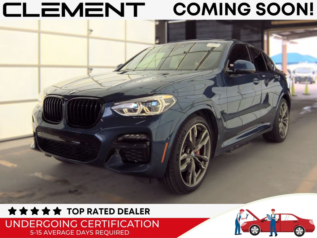Phytonic Blue Metallic 2021 BMW X4 SUV / Crossover All-Wheel Drive 8-Speed Automatic