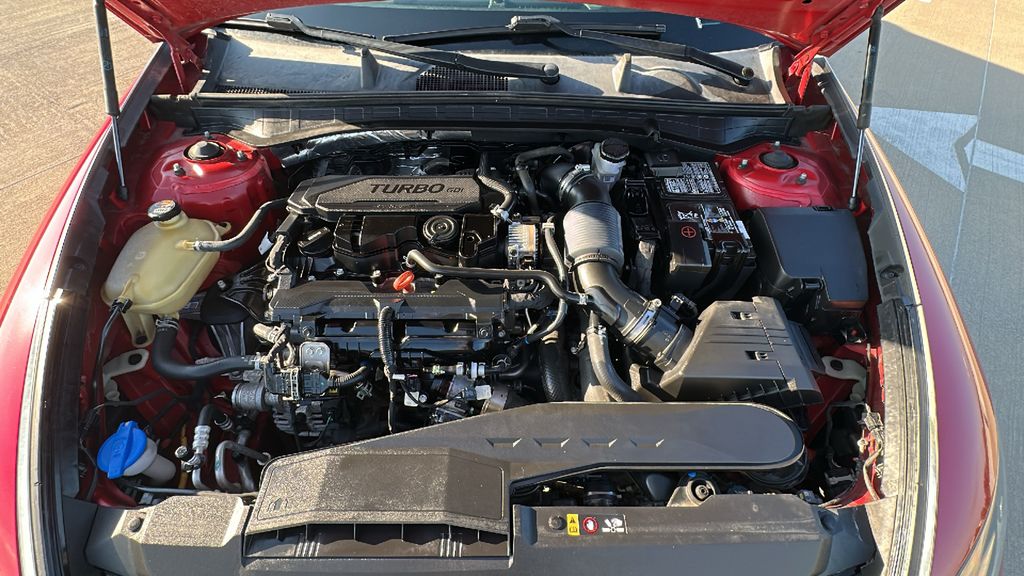 2021 Hyundai Sonata Limited Red at Parkway Family Mazda