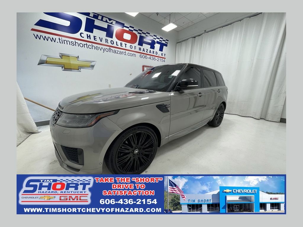 Silicon Silver Premium Metallic 2019 Land Rover Range Rover Sport SUV / Crossover All-Wheel Drive 8-Speed Automatic
