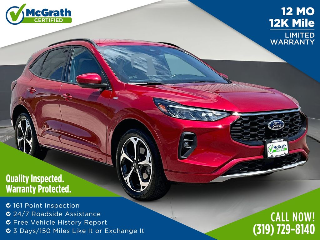 Red Metallic 2023 Ford Escape SUV / Crossover All-Wheel Drive 8-Speed Automatic