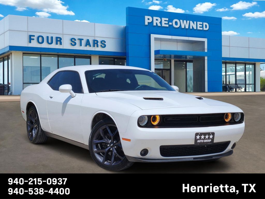 White Knuckle Clearcoat 2019 Dodge Challenger Coupe Rear-Wheel Drive 8-Speed Automatic