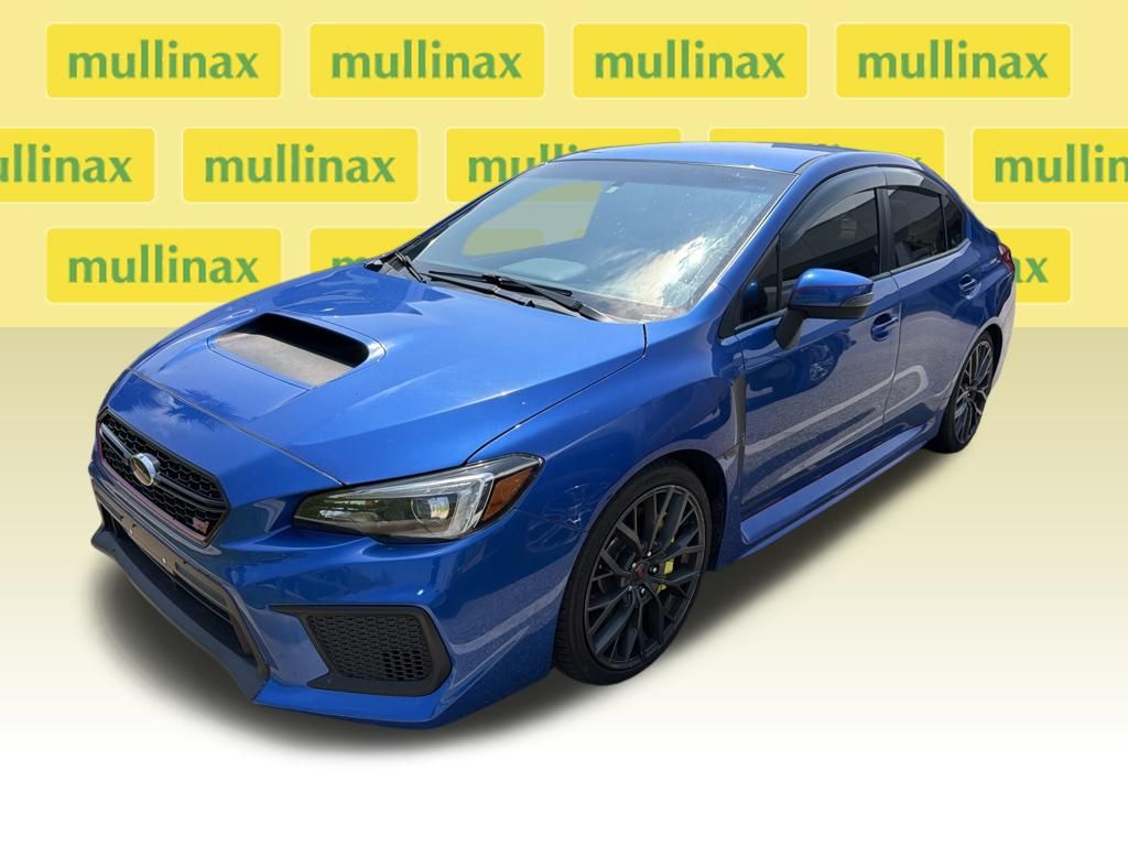 2018 WR Blue Pearl Subaru WRX STi AWD Sedan