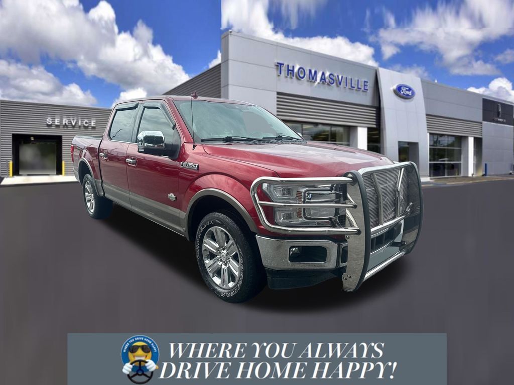 Ruby Red 2019 Ford F-150 Pickup Truck Four-Wheel Drive Automatic