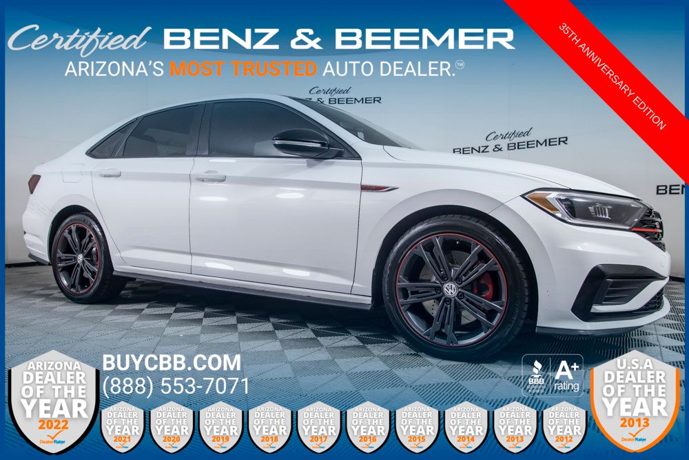 Pure White 2019 Volkswagen Jetta GLI 35th Anniversary Edition FWD Sedan Front-Wheel Drive 7-Speed Dual Clutch