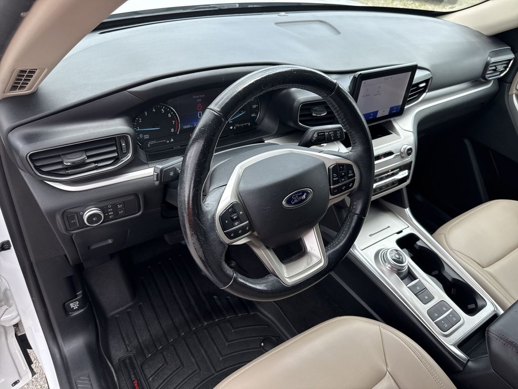2021 Ford Explorer XLT White at Monument Chevrolet