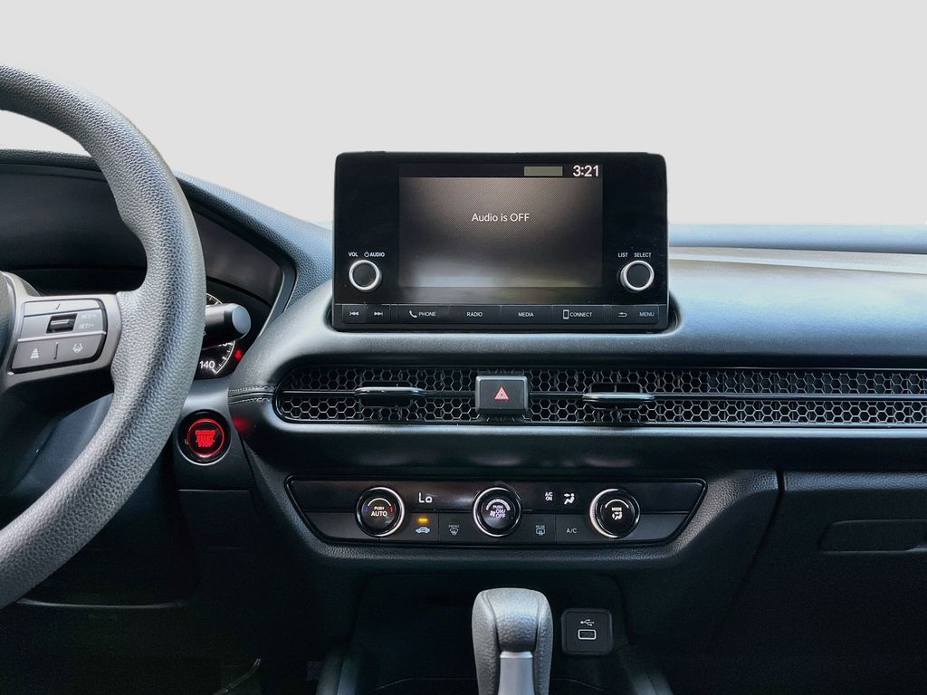 2023 Honda HR-V LX White at Central Houston Nissan