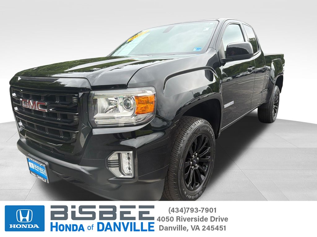 Onyx Black 2022 GMC Canyon Pickup Truck 4X2 6-Speed Automatic