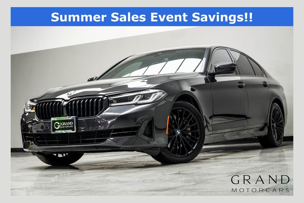 Gray (Dark Graphite Metallic) 2023 BMW 5 Series 540i xDrive AWD Sedan All-Wheel Drive 8-Speed Automatic