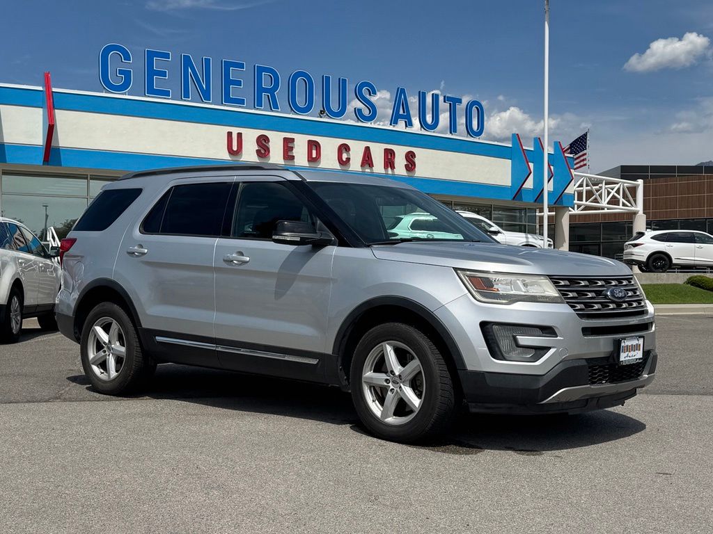 Ingot Silver 2017 Ford Explorer SUV / Crossover All-Wheel Drive 6-Speed Automatic