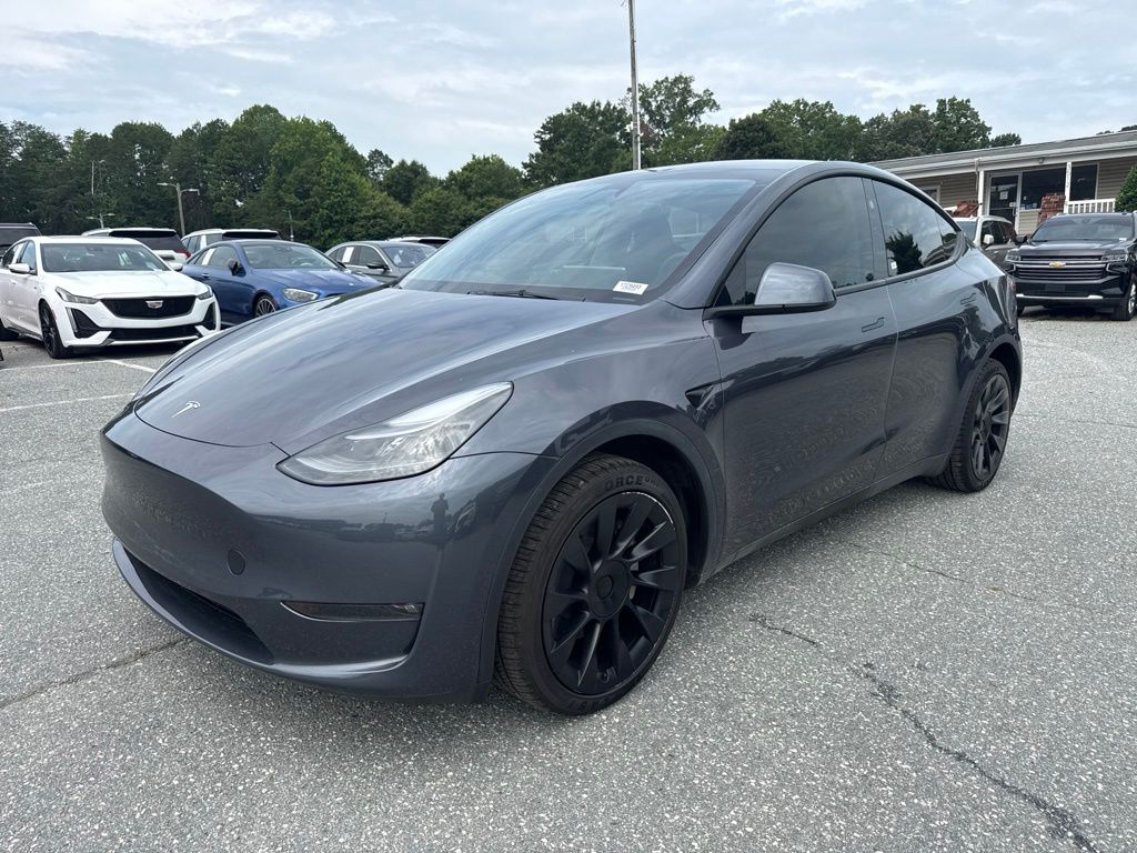 Midnight Silver Metallic 2023 Tesla Model Y SUV / Crossover All-Wheel Drive 1-Speed Automatic
