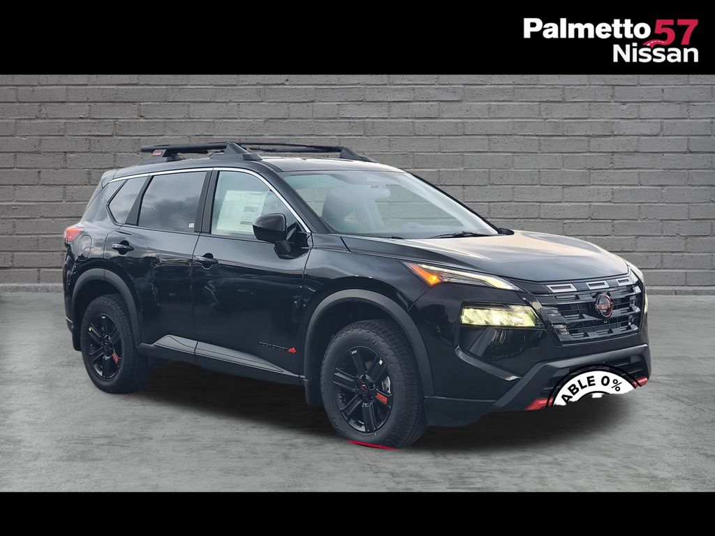 Super Black 2026 Nissan Rogue SUV / Crossover All-Wheel Drive Continuously Variable Transmission