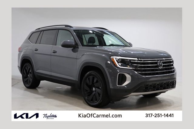 Gray 2025 Volkswagen Atlas SE FWD with Technology SUV / Crossover Front-Wheel Drive 8-Speed Automatic