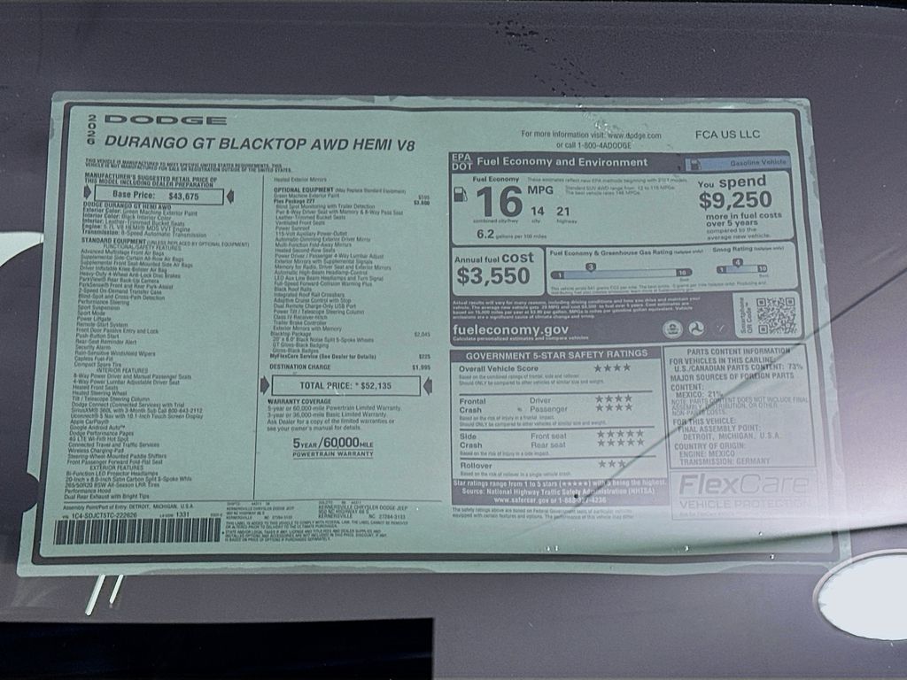 New 2026 Green Dodge GT Blacktop image 21