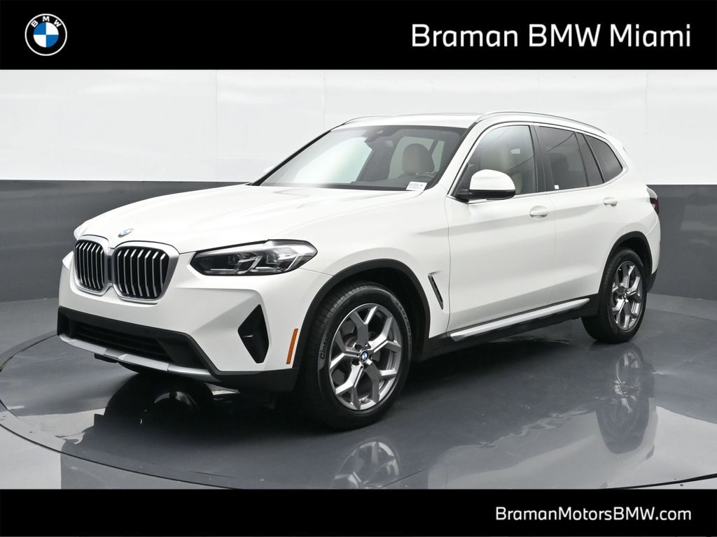 Alpine White 2023 BMW X3 sDrive30i RWD SUV / Crossover Rear-Wheel Drive 8-Speed Automatic
