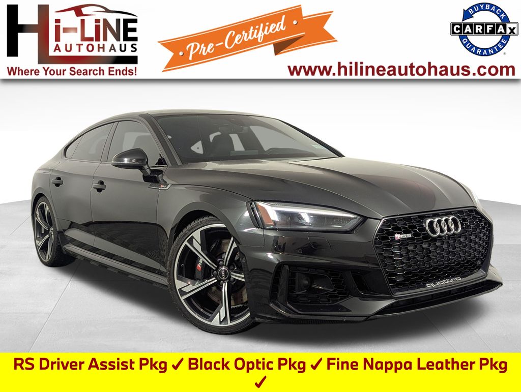 2019 Mythos Black Metallic Audi RS 5 2.9T AWD Hatchback