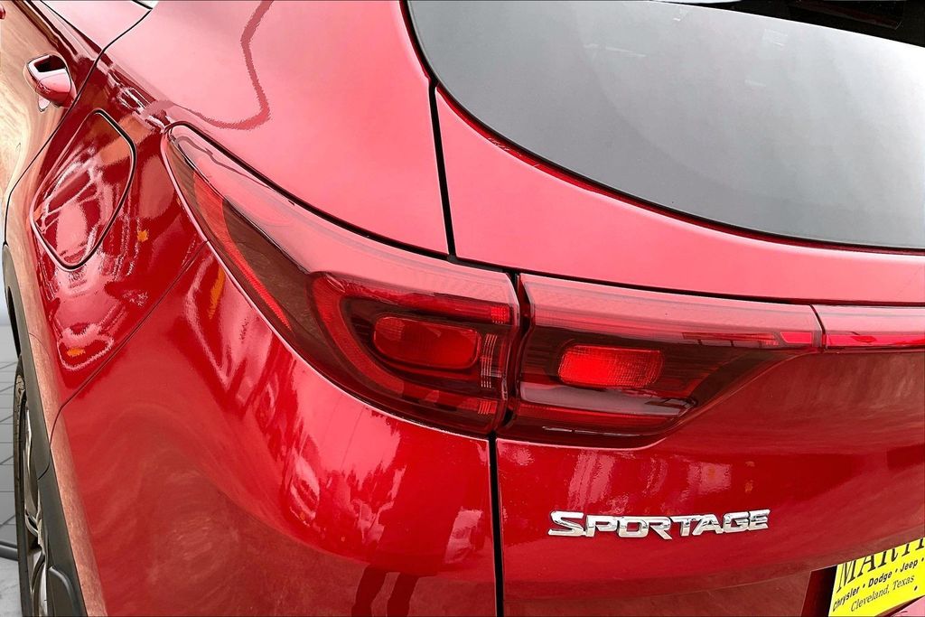 2022 Kia Sportage LX Red at DeMontrond Automotive Group