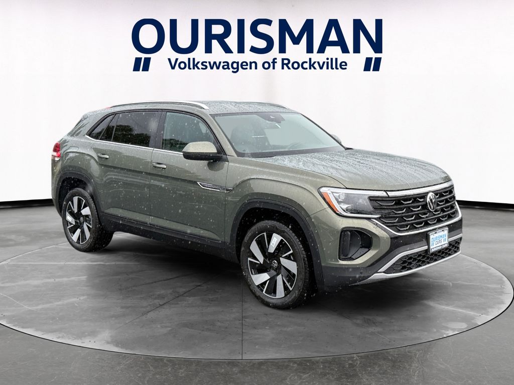Green 2026 Volkswagen Atlas Cross Sport SUV / Crossover All-Wheel Drive 8-Speed Automatic